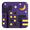 night with stars emoji